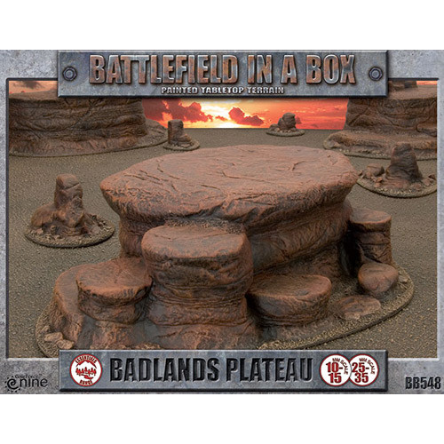 BADLANDS PLATEAU MARS
