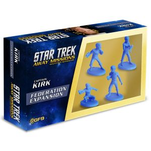 STAR TREK AWAY MISSIONS CLASSIC FEDERATION CAPTAIN KIRK EXPANSION