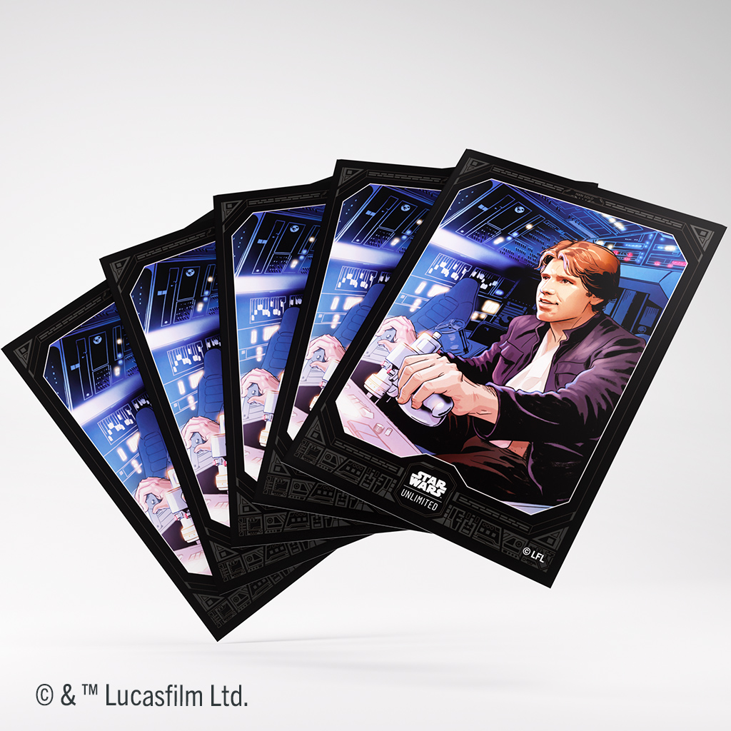 card sleeves star wars UNLIMITED ART HAN SOLO – Games and Stuff Seller_GradedGroudon Queste sono le bustine Anarchist Monk of the Color:Style 2