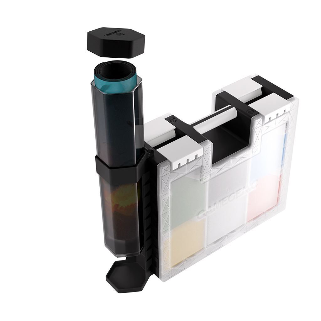 GAMEGENIC GAME CASTLE TUBE HOLDER BLACK