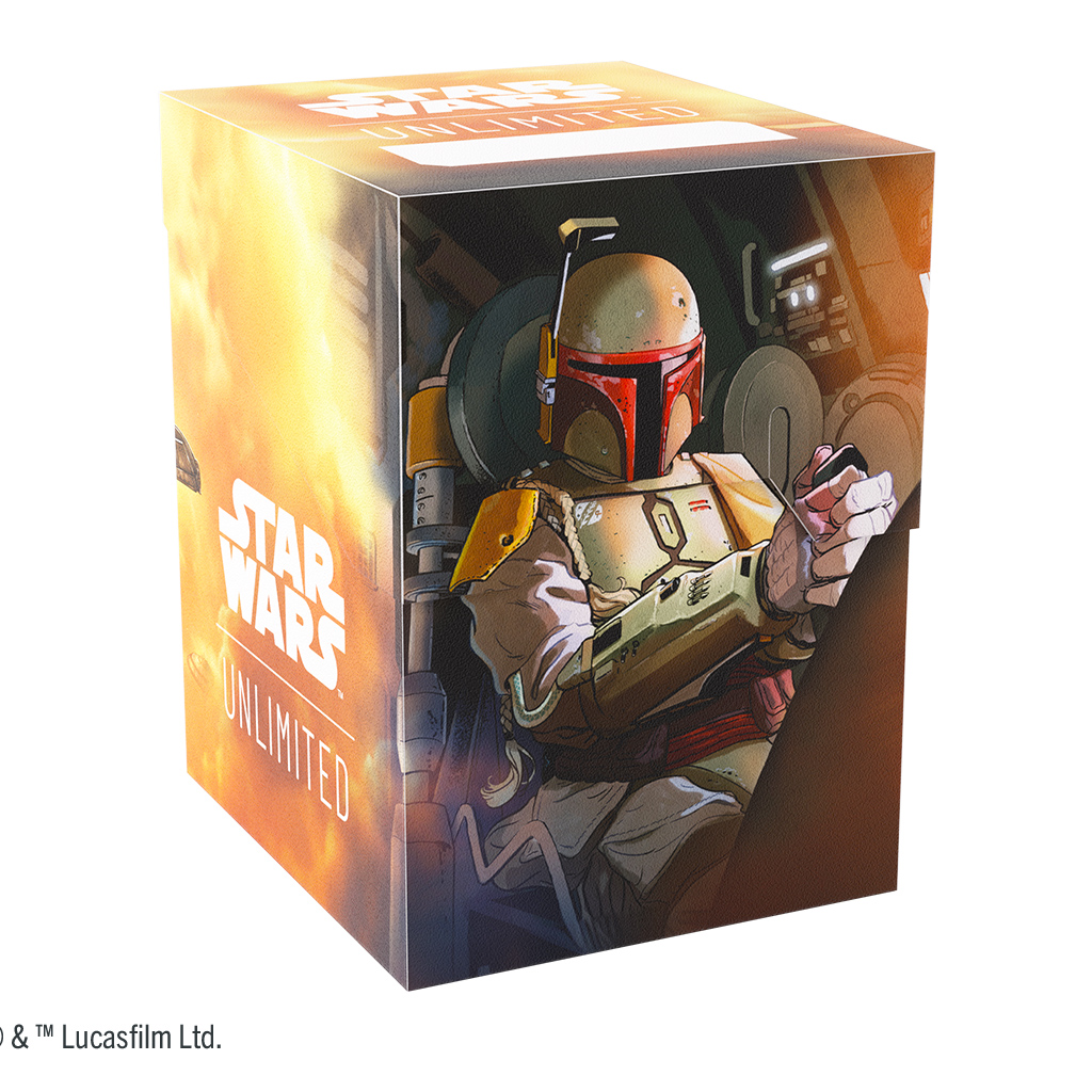 STAR WARS UNLIMITED SOFT CRATE BOBA FETT/FIRESPRAY
