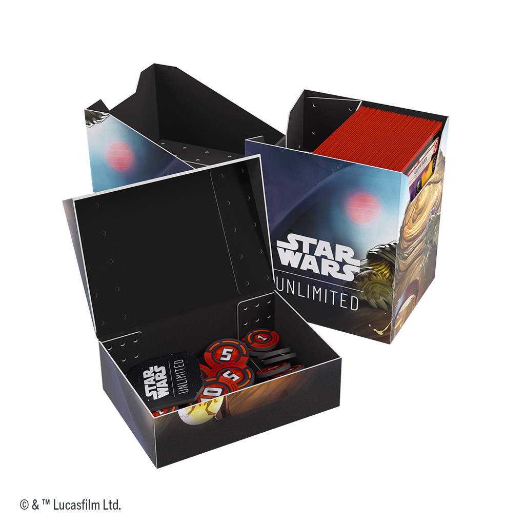 Star Wars Unlimited SOFT CRATE LEIA ORGANA/JABBA THE HUTT