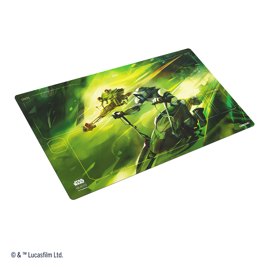 STAR WARS UNLIMITED PRIME GAME MAT SPEEDER BIKE CHASE