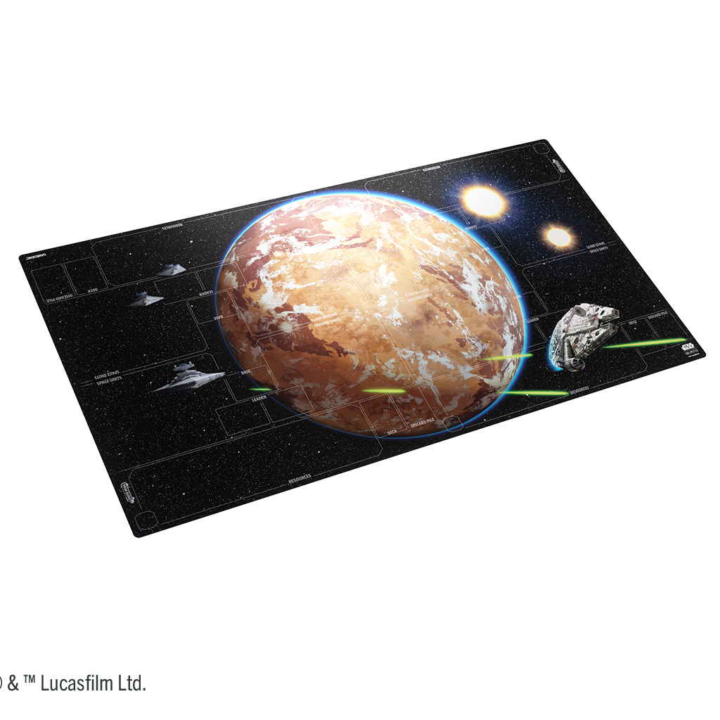 Star Wars Unlimited Battle Zone Game Mat 4 Player