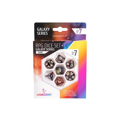 GALAXY SERIES - MARS RPG DICE SET