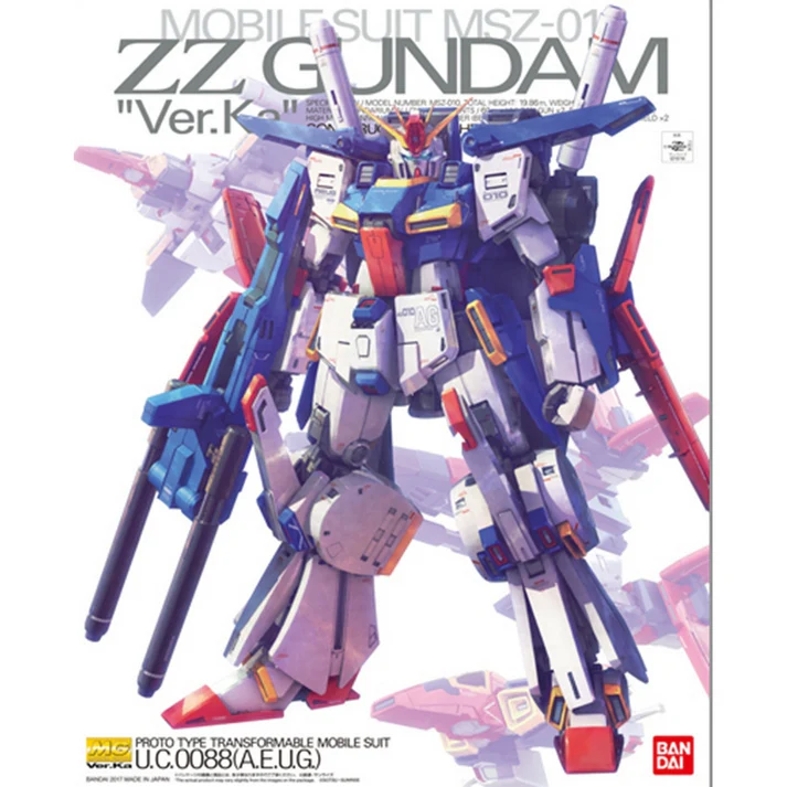 GUNDAM MSZ-010 ZZ GUNDAM VER. KA