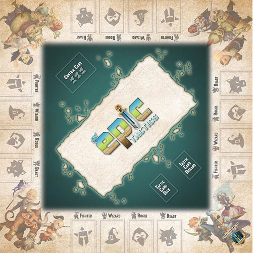 TINY EPIC TACTICS GAME MAT