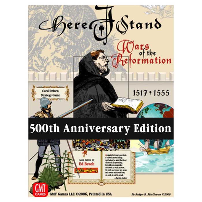 HERE I STAND 500TH ANNIVERSARY 2ND PRINT