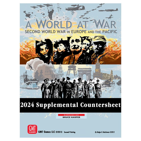 A WORLD AT WAR: COUNTER SHEET