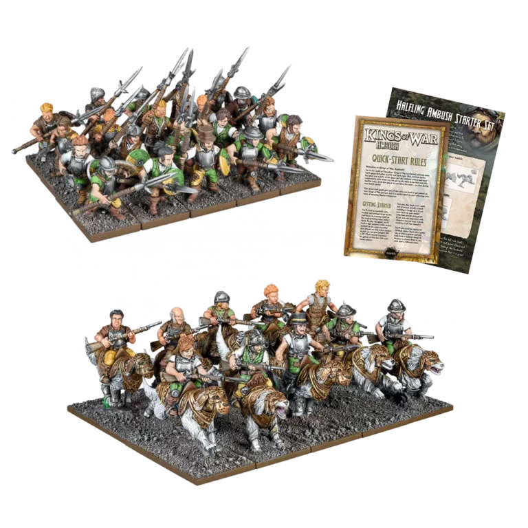 KINGS OF WAR HALFLING AMBUSH SET