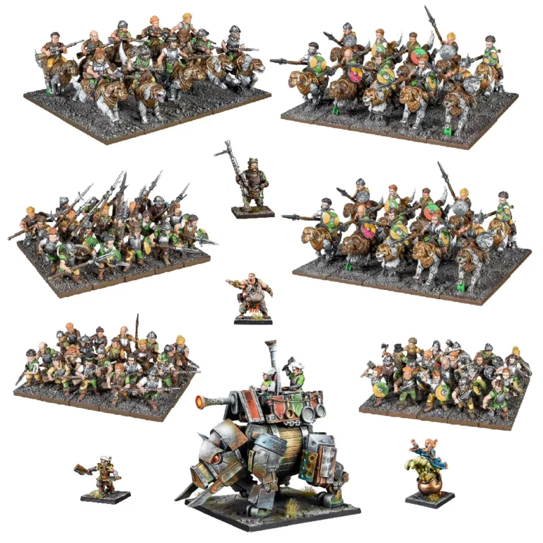 KINGS OF WAR HALFLING MEGA ARMY