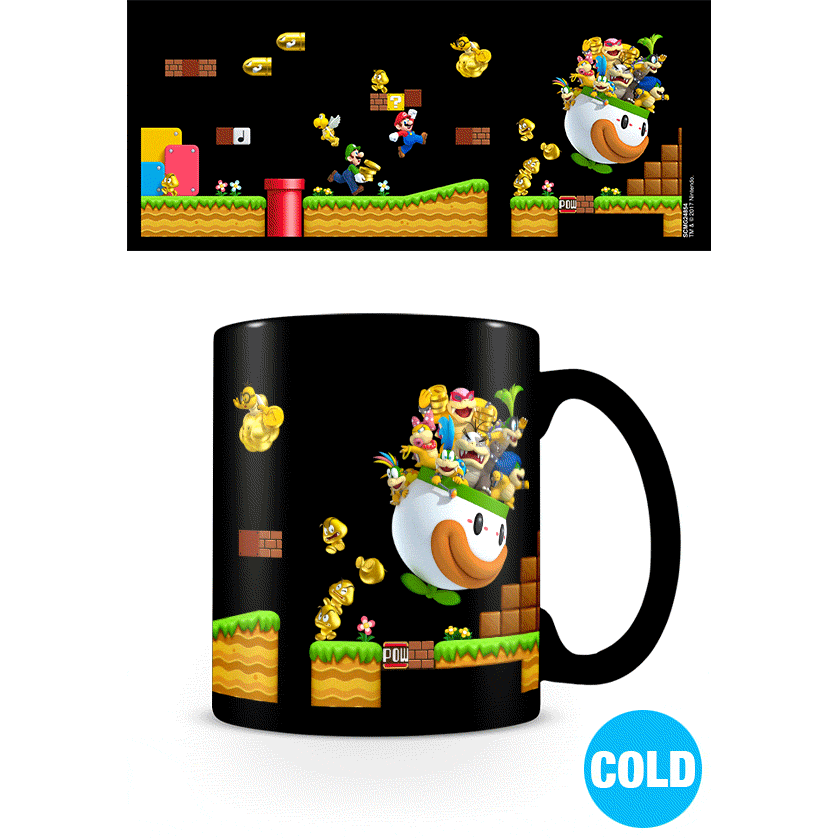 SUPER MARIO HEAT REVEAL MUG