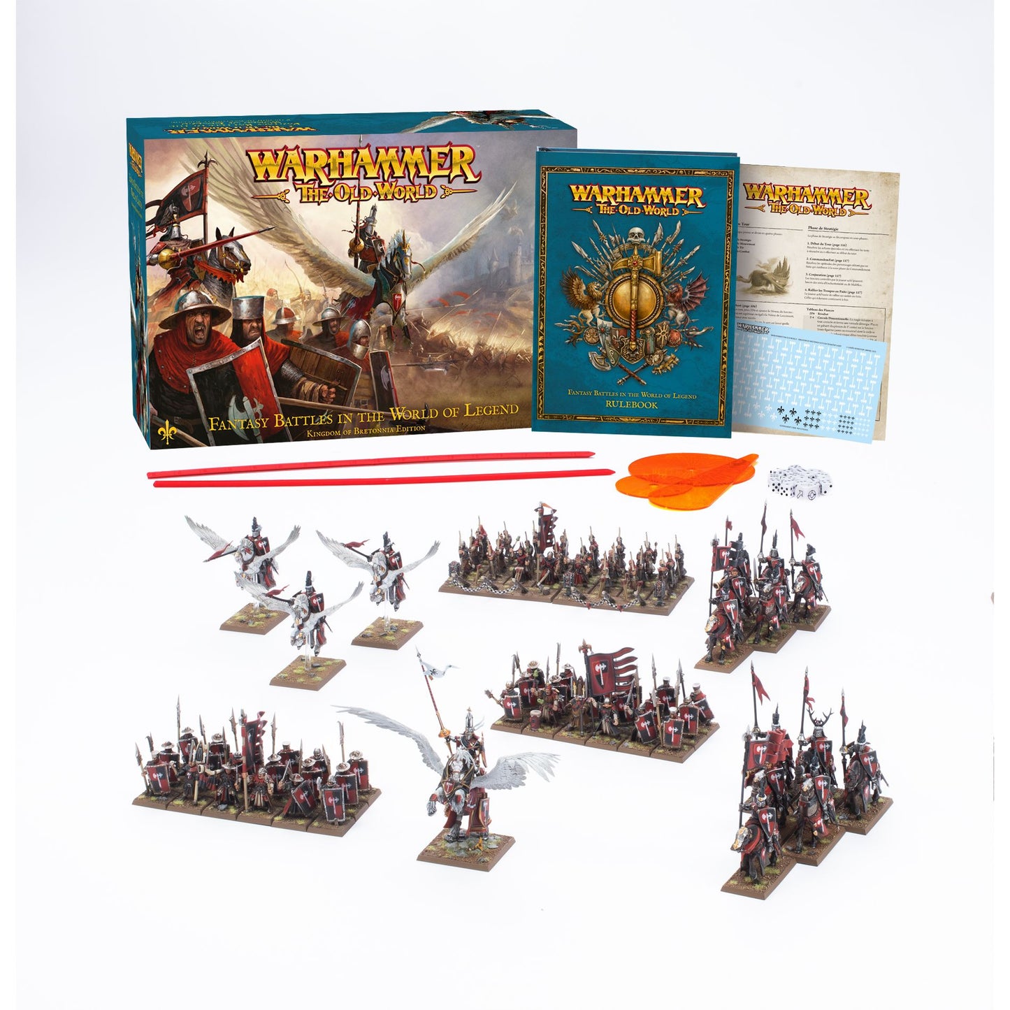 WARHAMMER TOW KINGDOM OF BRETONNIA BOXED ARMY