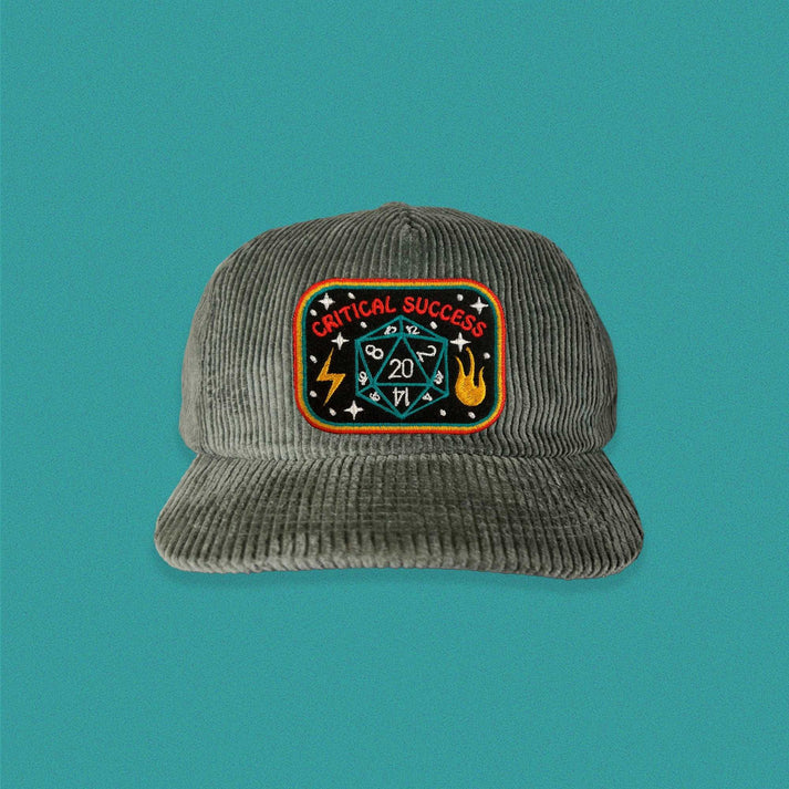 CRITICAL SUCCESS 5-PANEL CORDUROY HAT
