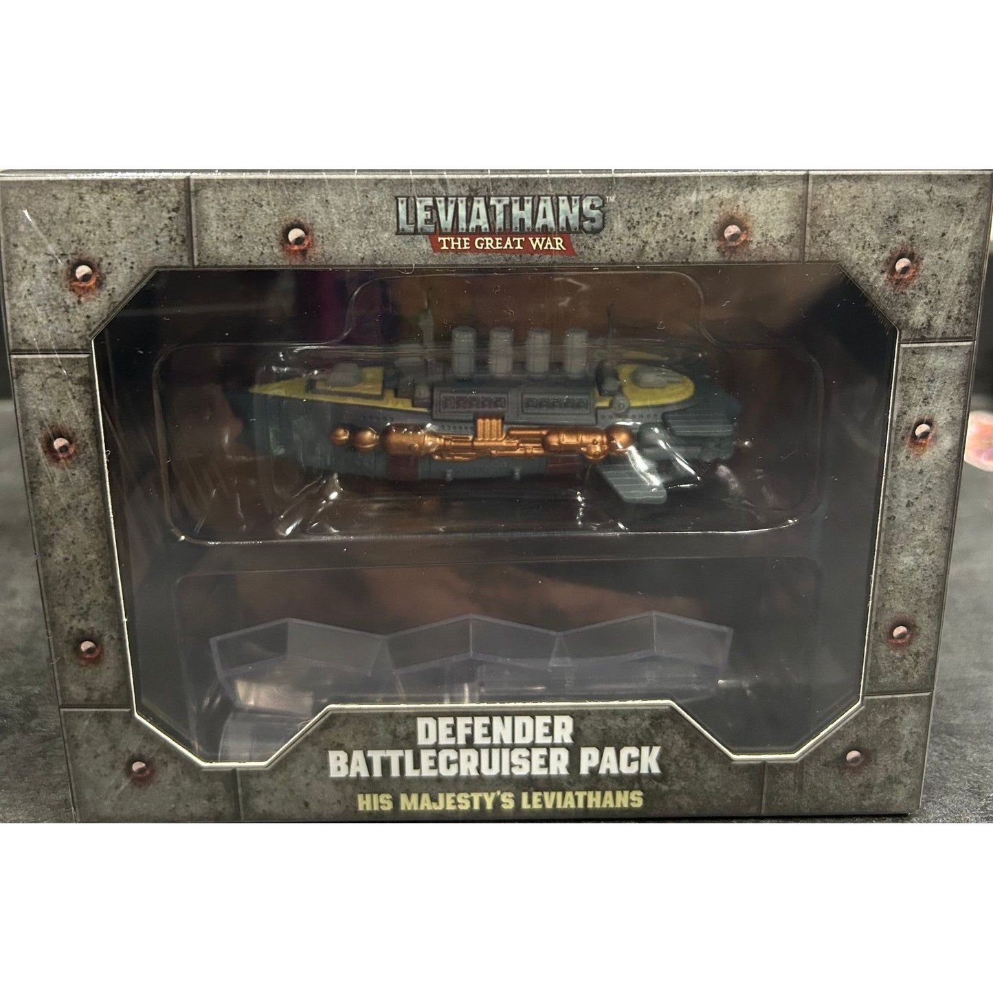 LEVIATHANS: DEFENDER BATTLECRUISER PACK (BRITAIN)