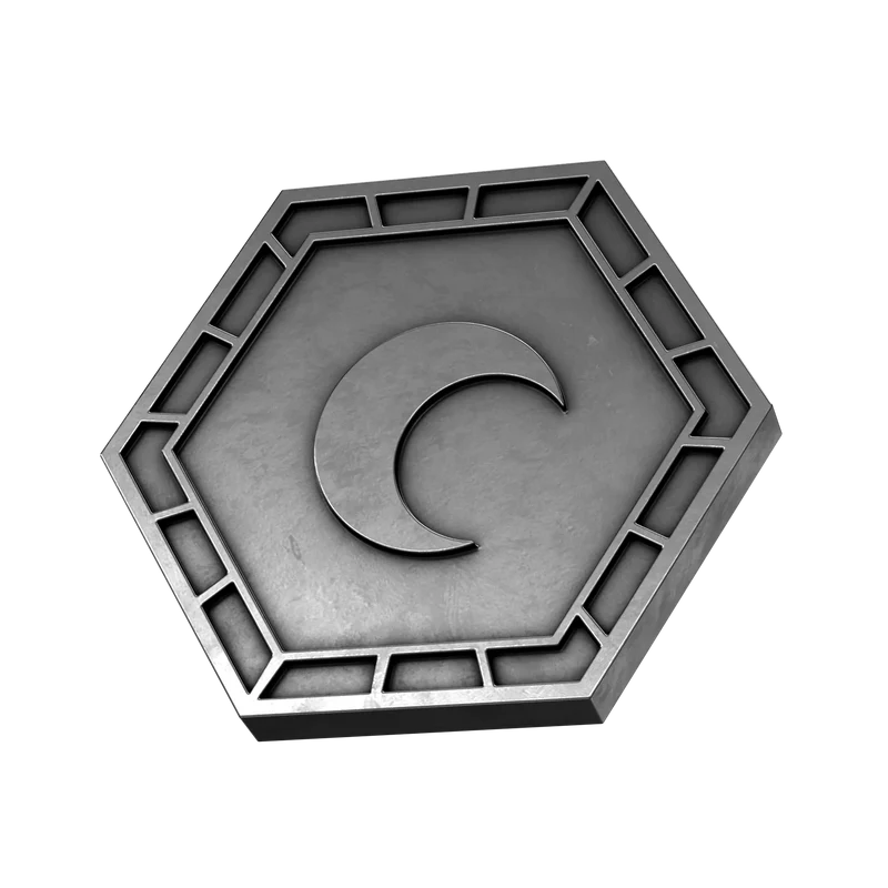 VEILED FATE METAL CITY TOKEN