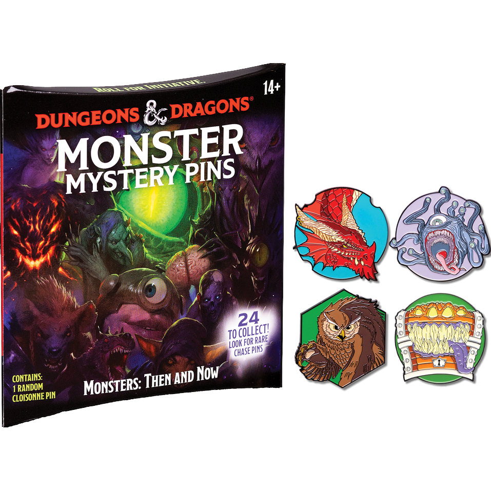 DUNGEONS & DRAGONS MONSTER MYSTERY PIN