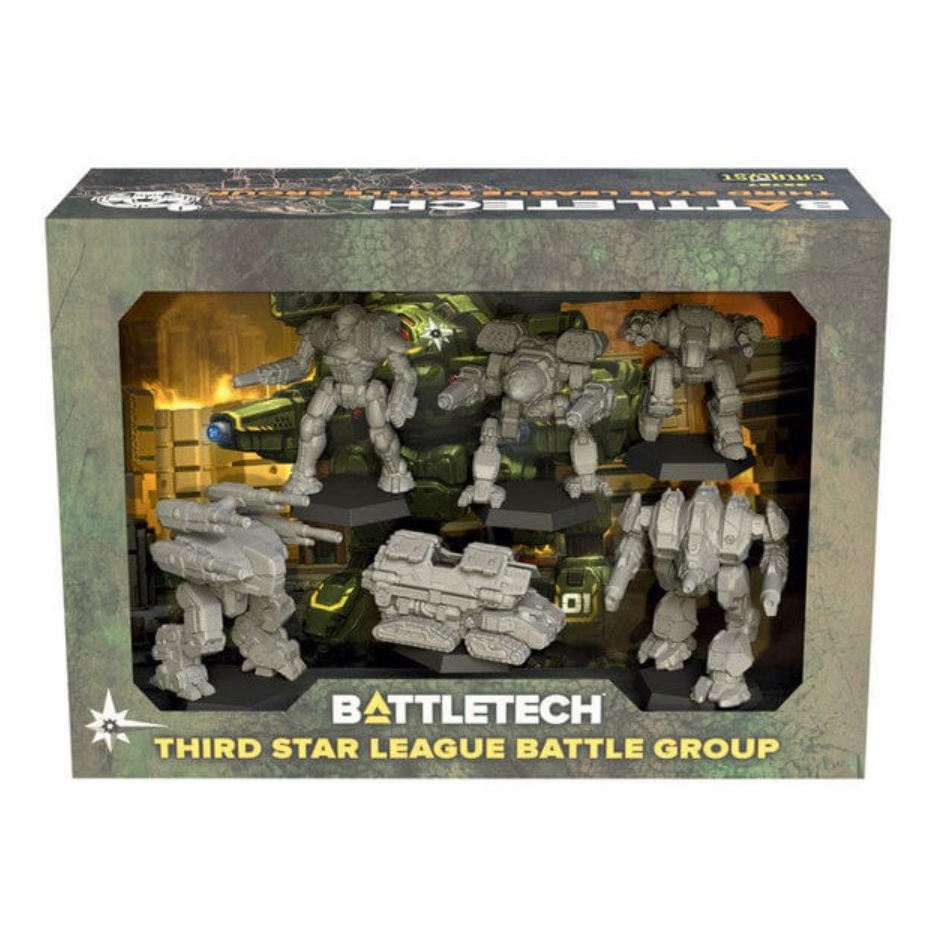 BATTLETECH THIRD STAR LEAGUE BATTLE GROUP
