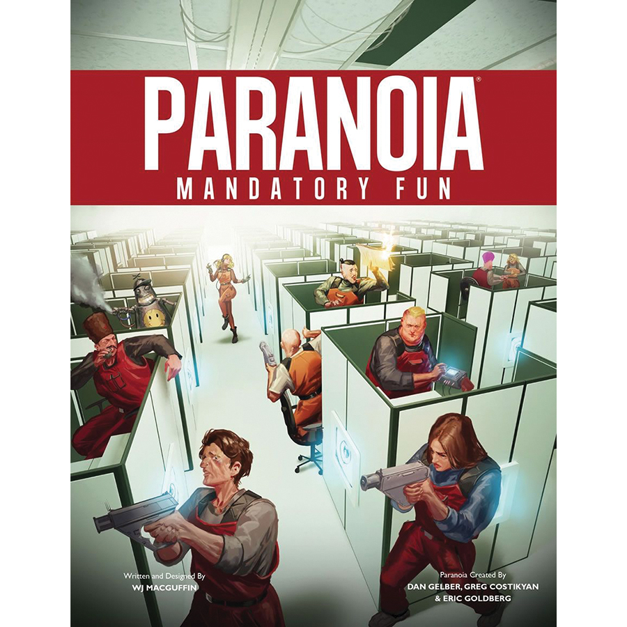 PARANOIA RPG: MANDATORY FUN