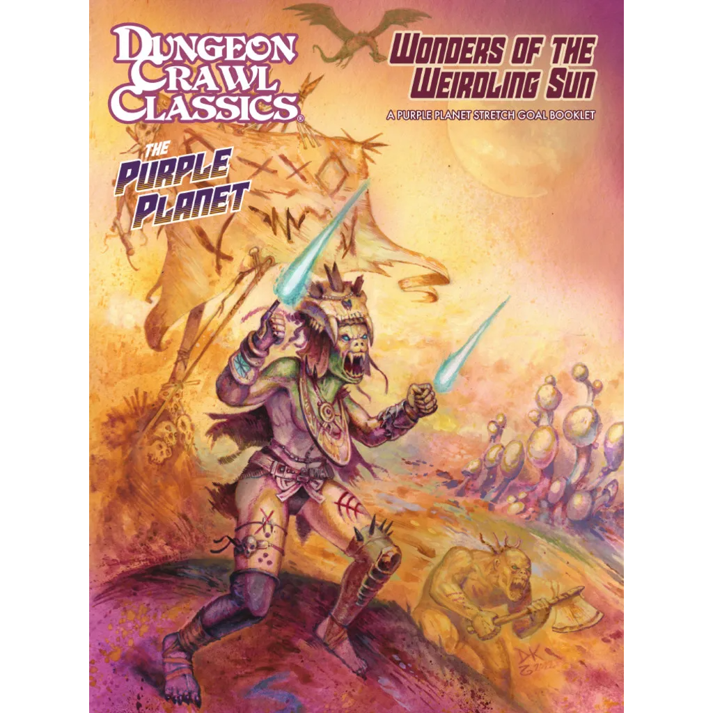 DUNGEON CRAWL CLASSICS PURPLE PLANET STRETCH GOALS BOOKLET