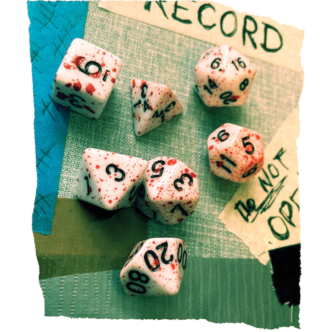 DON'T PLAY THIS GAME RPG: CURSED DICE SET