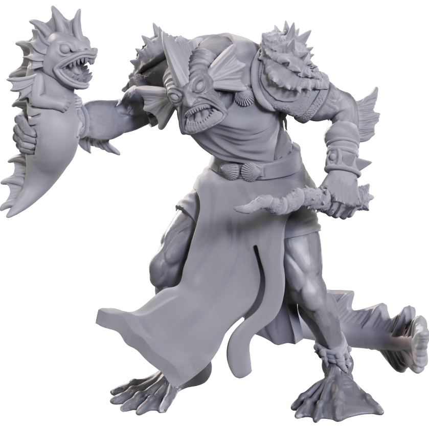 D&D SAHUAGIN PRIESTESS