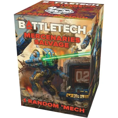BATTLETECH MERCENARIES SALVAGE BOX