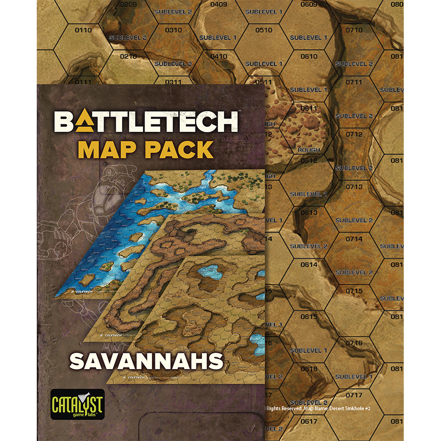 BATTLETECH MAP PACK: SAVANNAH