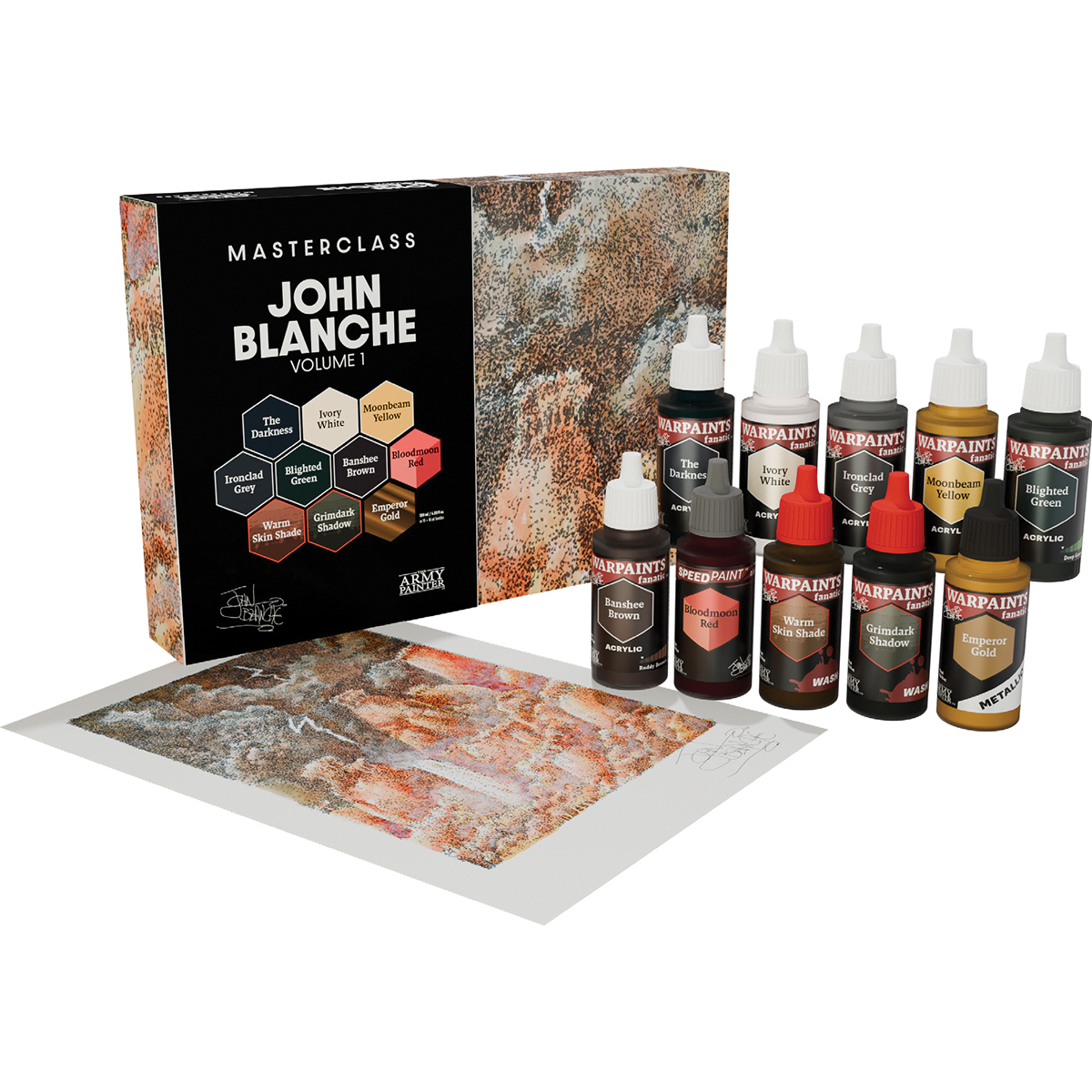 MASTERCLASS JOHN BLANCHE VOL. 1 PAINT SET