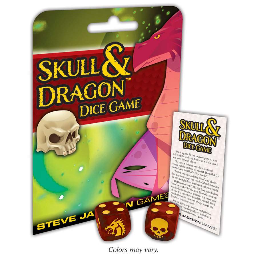 SKULL & DRAGON DICE GAME