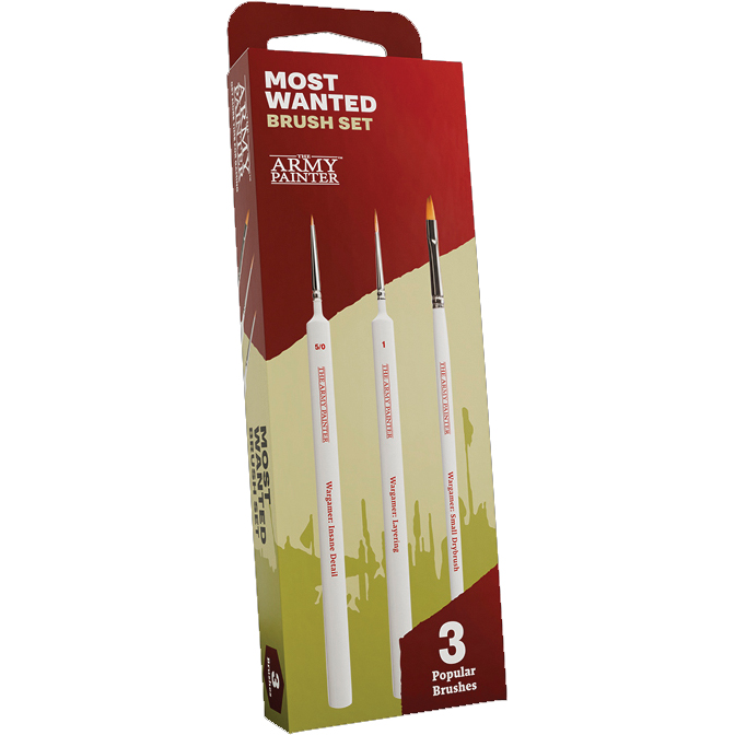 ARMY PAINTER MOST WANTED BRUSH SET