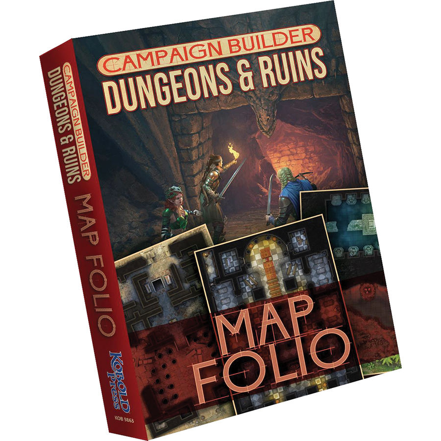 CAMPAIGN BUILDER DUNGEONS & RUINS MAP FOLIO