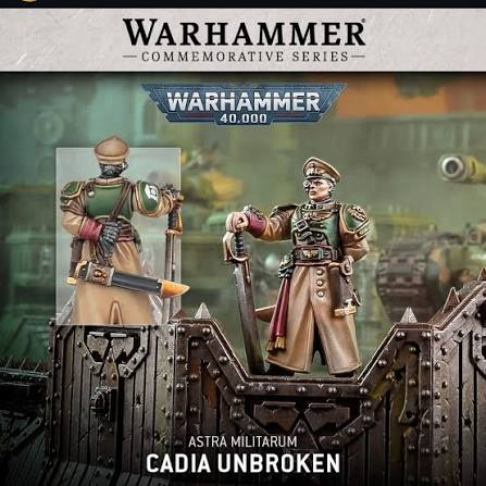 WARHAMMER COMMEMORATIVE SERIES CADIA UNBROKEN