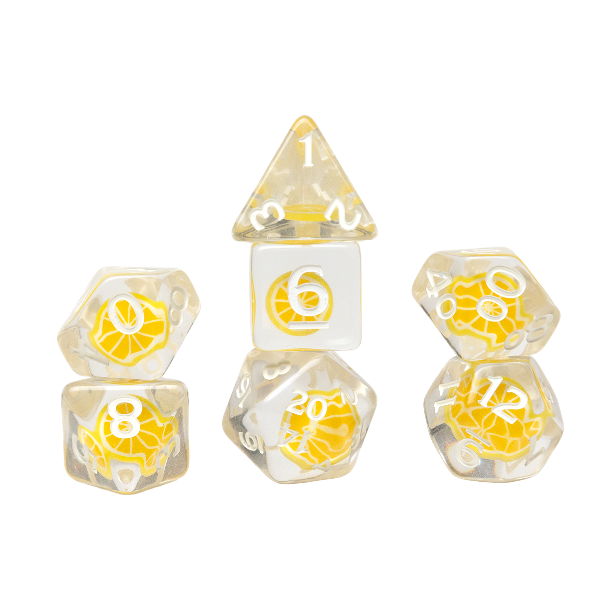 SIRIUS DICE: FRUIT SLICE LEMON