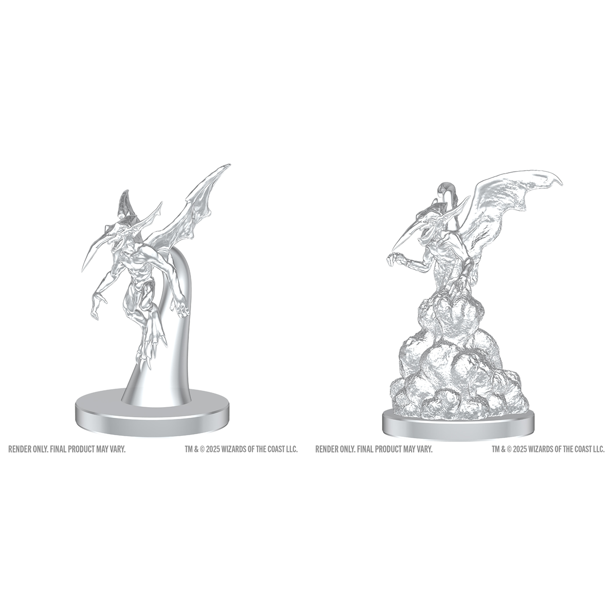 D&D NOLZUR'S ICE MEPHIT & DUST MEPHIT