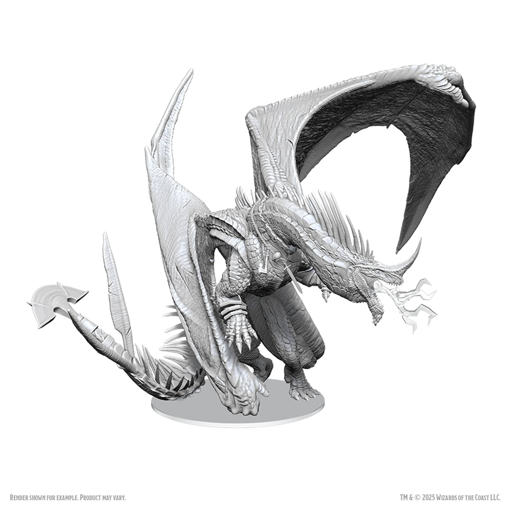 D&D NOLZUR'S ANCIENT BLUE DRAGON UNPAINTED