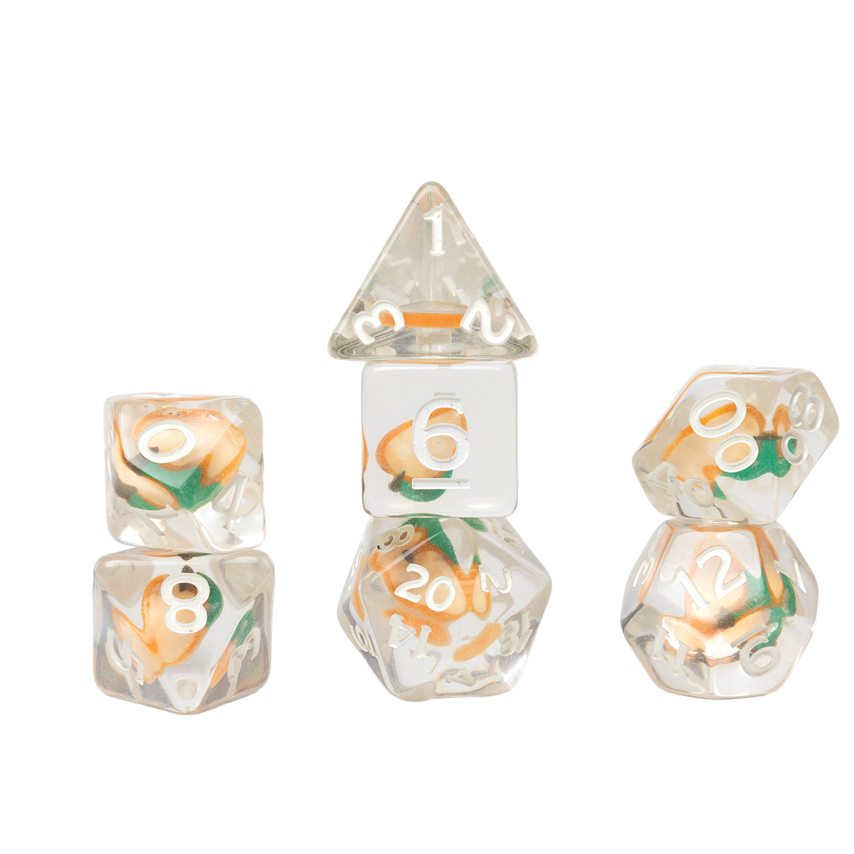 SIRIUS DICE: FRUIT SLICE PEACH