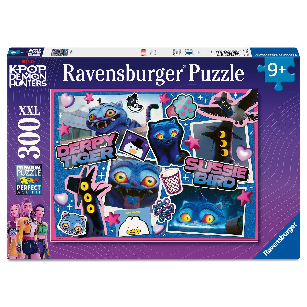 K-POP DEMON HUNTERS DERPY & SUSSIE 300PC XXL