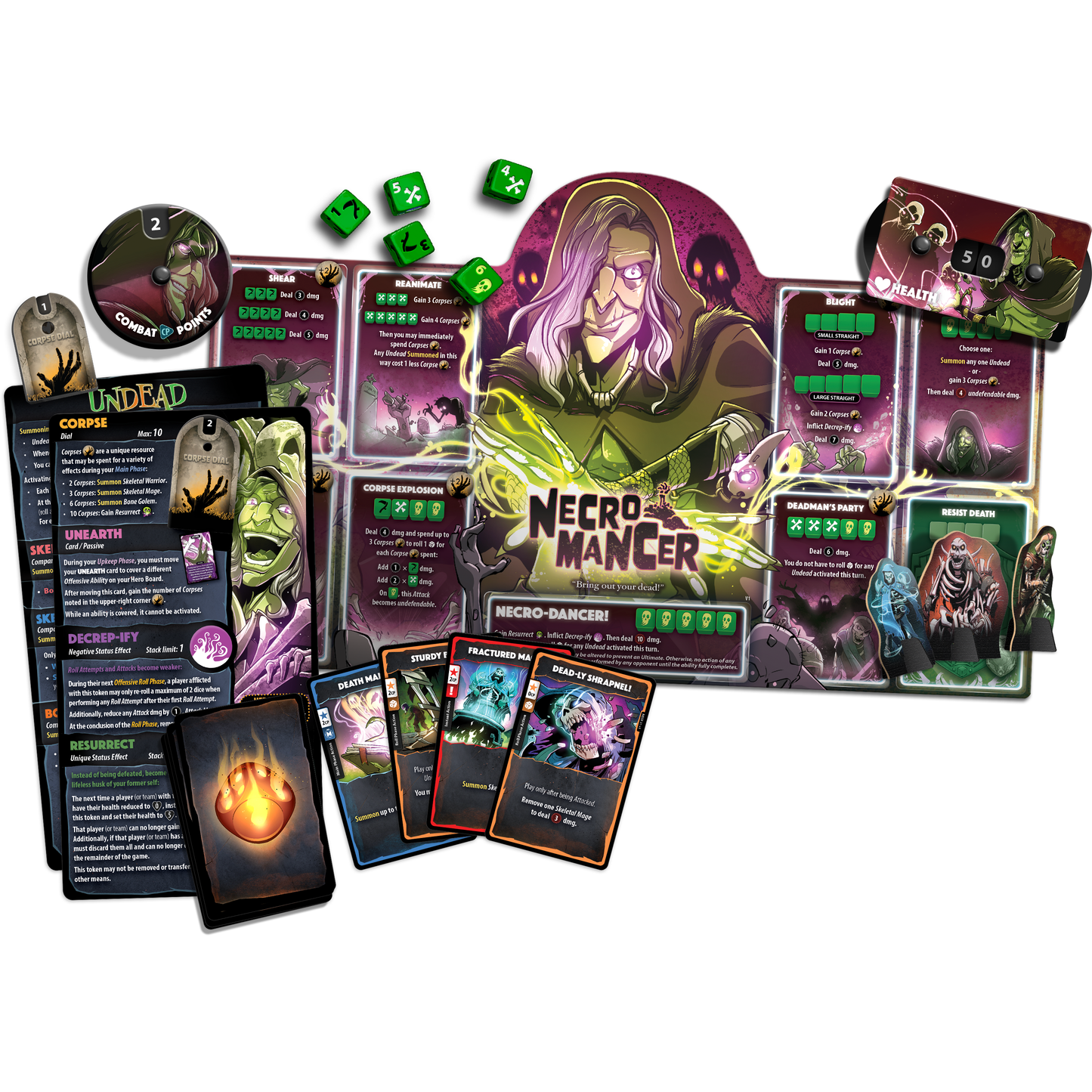 DICE THRONE HERO PACK: NECROMANCER