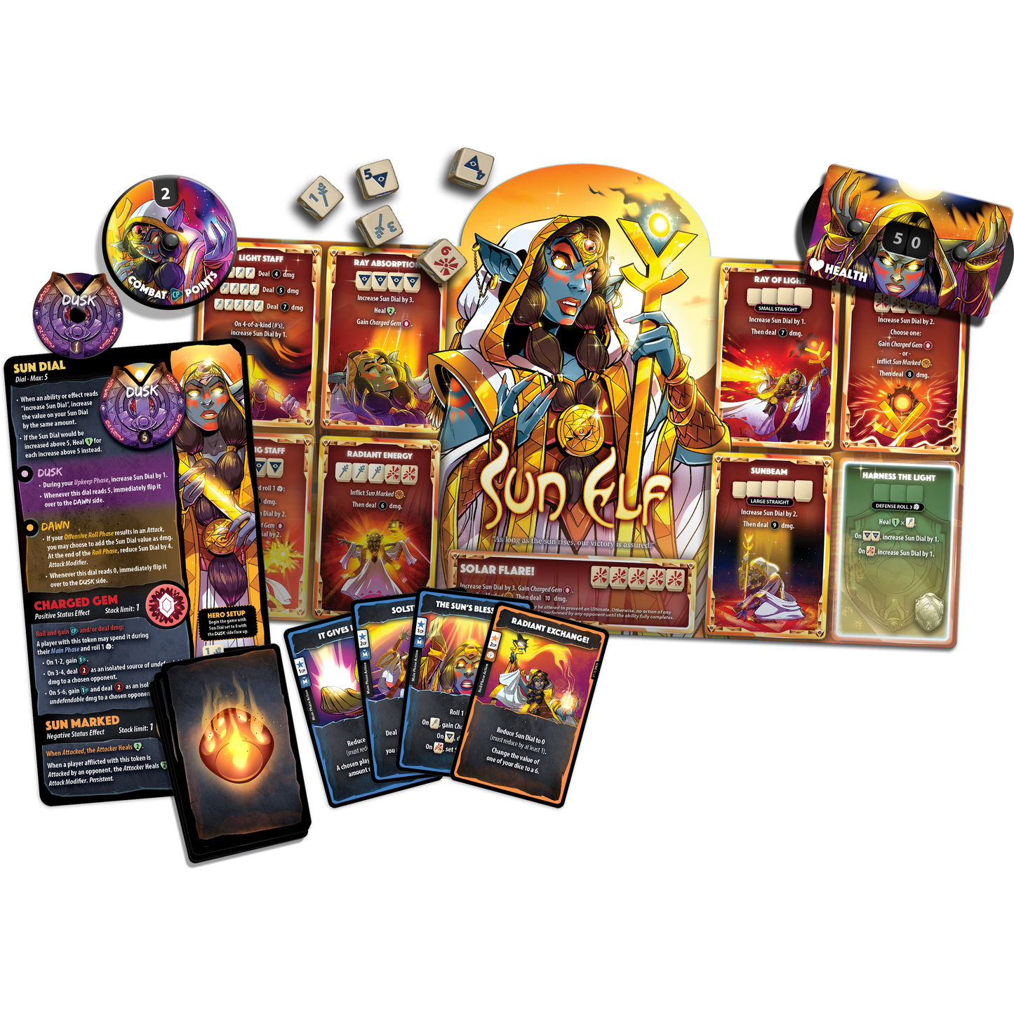 DICE THRONE HERO PACK: SUN ELF