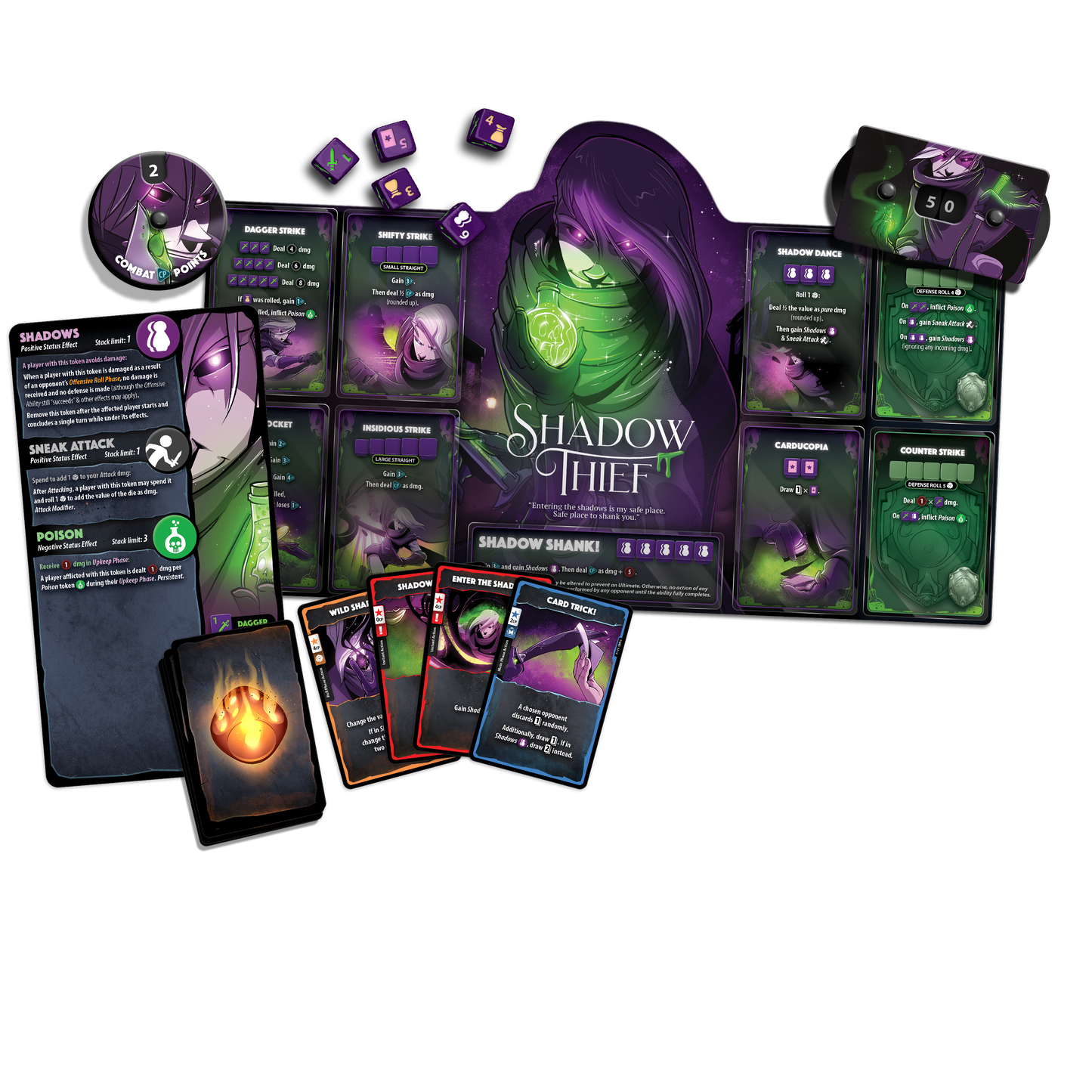 DICE THRONE HERO PACK: SHADOW THIEF