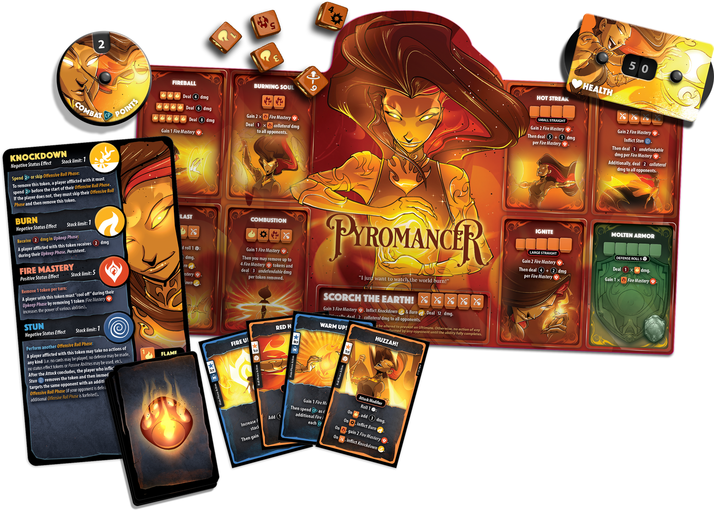 DICE THRONE HERO PACK: PYROMANCER