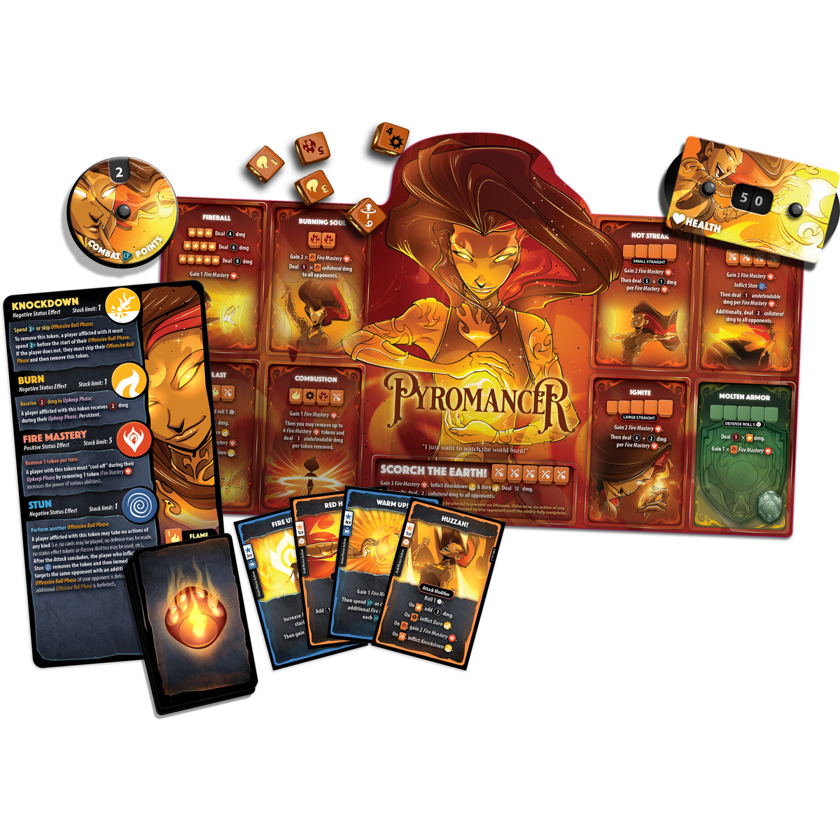 DICE THRONE HERO PACK: PYROMANCER