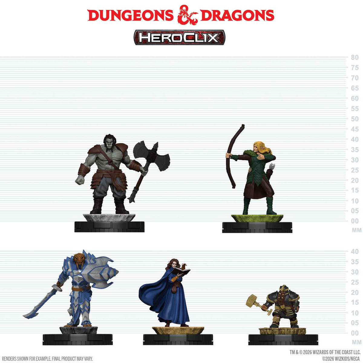 HEROCLIX DUNGEONS & DRAGONS SERIES 1 BOOSTER