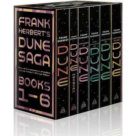 DUNE SAGA 6 BOOK SET