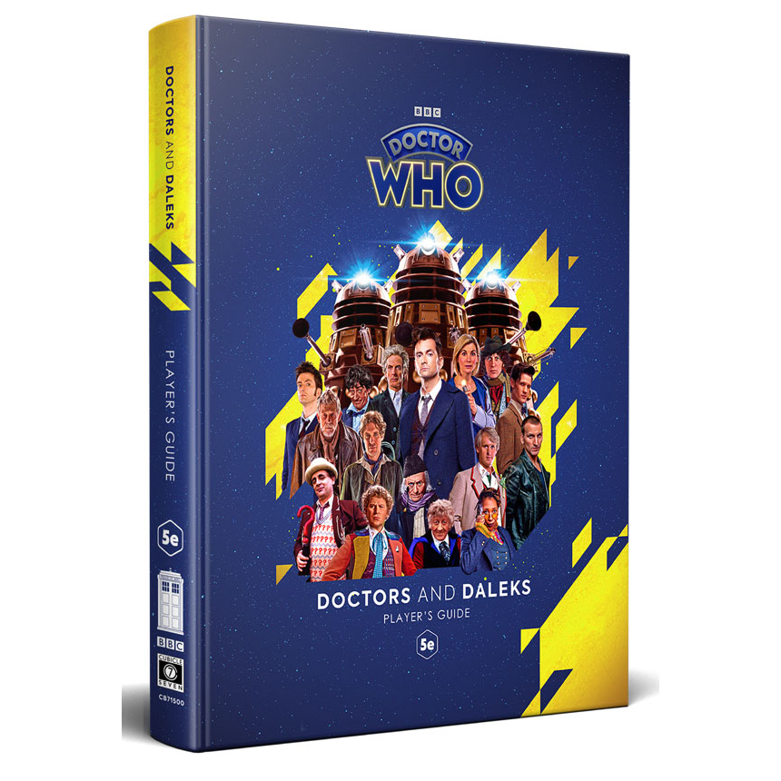 DOCTOR WHO 5E DOCTORS & DALEKS PLAYER'S GUIDE