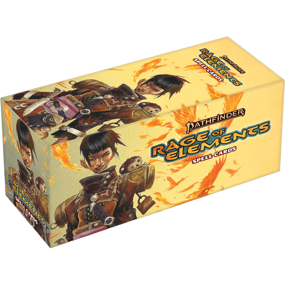 PATHFINDER RAGE OF THE ELEMENTS SPELL CARDS