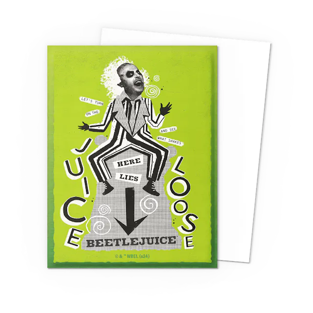 DRAGON SHIELD: BRUSHED ART SLEEVES BEETLEJUICE