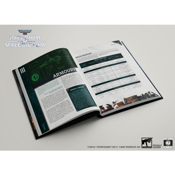 MACHARIAN REQUISITION GUIDE IMPERIUM MALEDICTUM 40K RPG