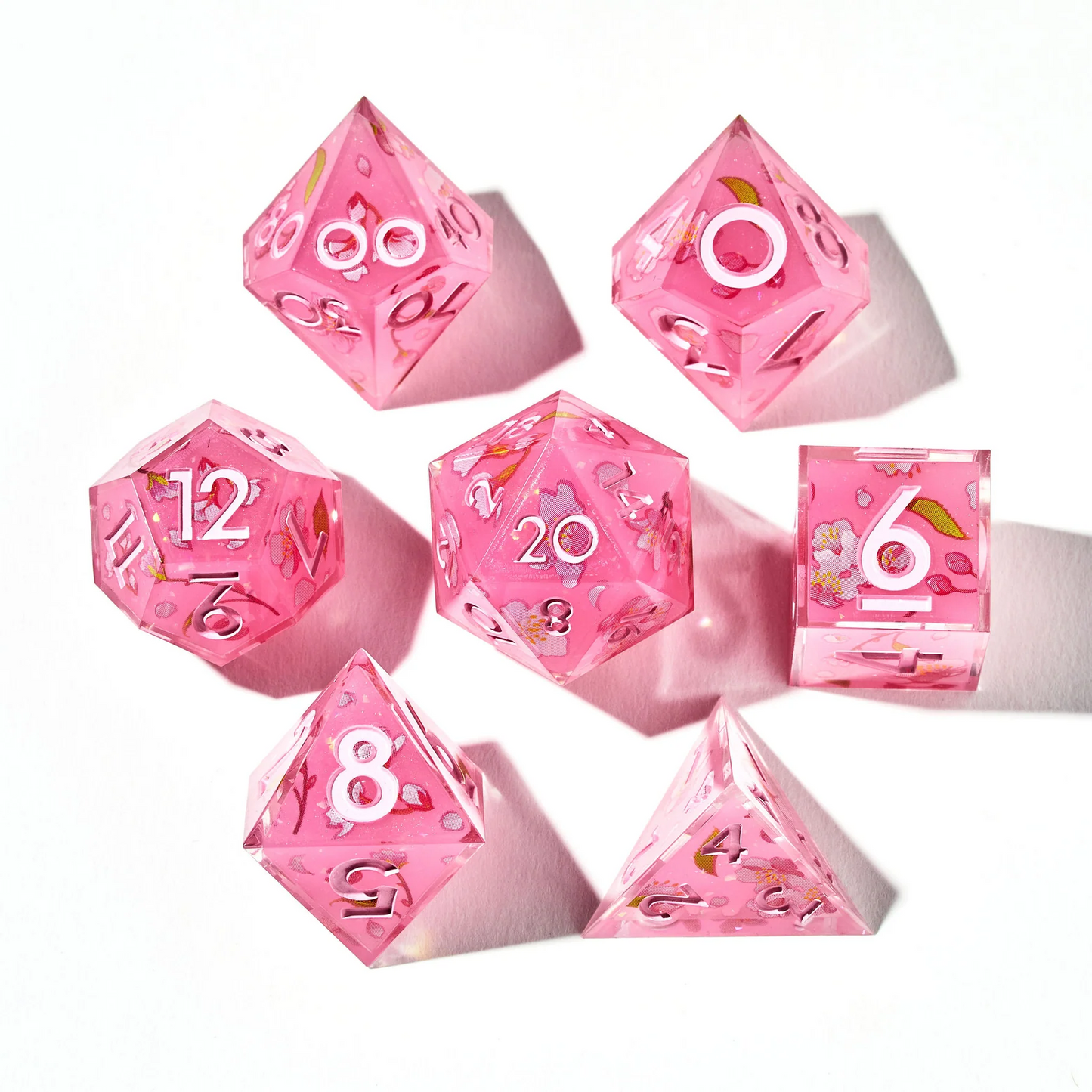 DISPEL IN BLOOM 7PC DICE SET